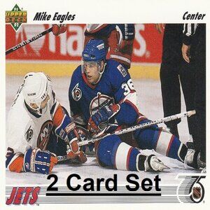 Mike Eagles - Winnipeg Jets NHL Hockey Card Collection